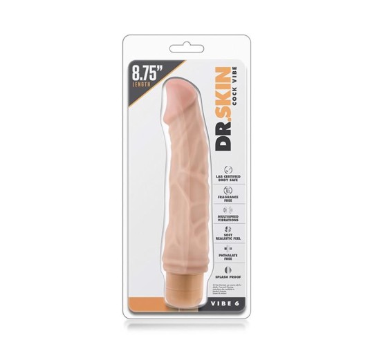 Wibrator realistyczny sex gadżet pod prysznic 22cm